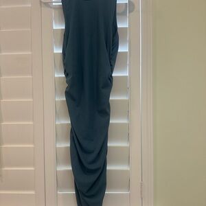 Elegant Dark Teal Maxi Dress